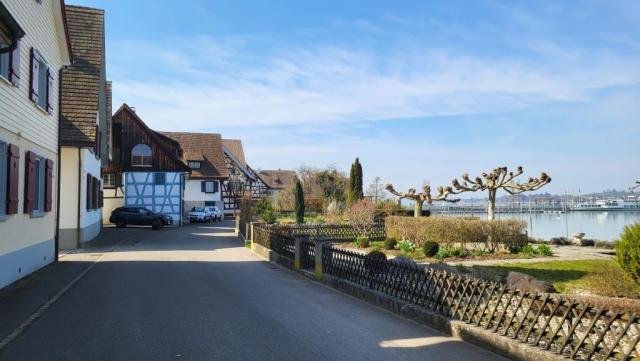auch Ermatingen besitzt schöne Riegelhäuser