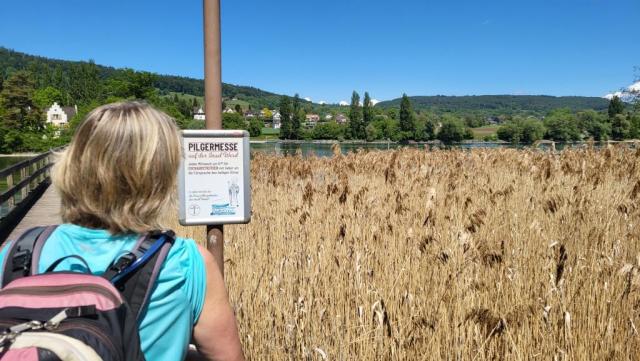 wir erreichen das Franziskanerkonvent auf der Insel Werd