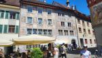 Stein am Rhein zeigt sich mit seinen prachtvoll bemalten Fassaden von seiner schönsten Seite