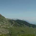 Blick vom Nideripass Richtung Sargans-Alvier