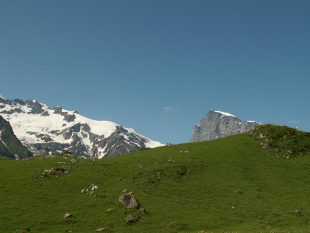 Blick zurück zum Titlis