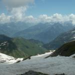 im Hintergrund Schächental, Haldi, Bälmetengrat