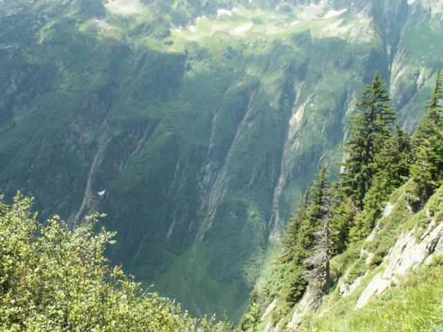 Blick runter ins Gornerental