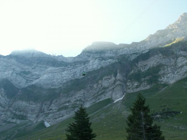 Schwägalp mit Blick auf den Säntis