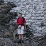 Abkühlung im Schnee