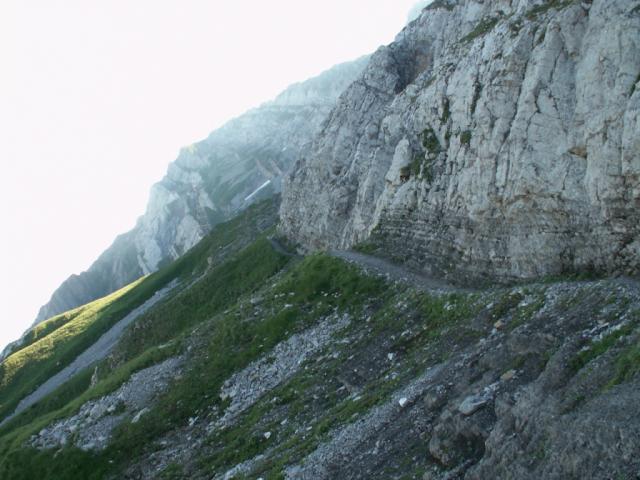 weiter rauf zum Säntis