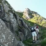 im Blickfeld das Berggasthaus Tierwies