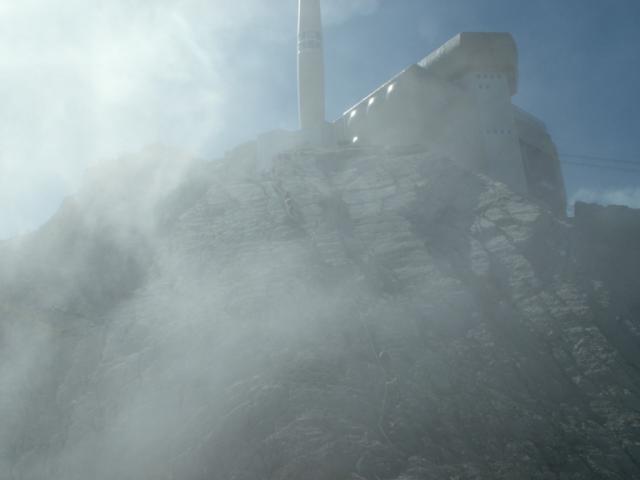 Säntis im Nebel