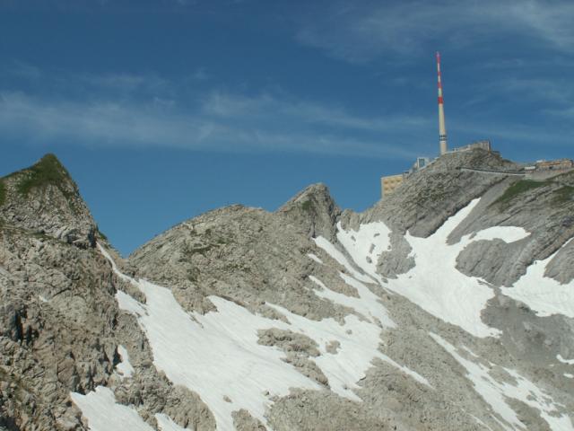 Lisengrat mit Säntis