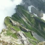 links Alpstein - rechts Toggenburg