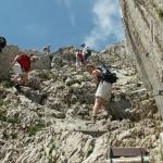 jetzt geht's runter Richtung Rotsteinpass