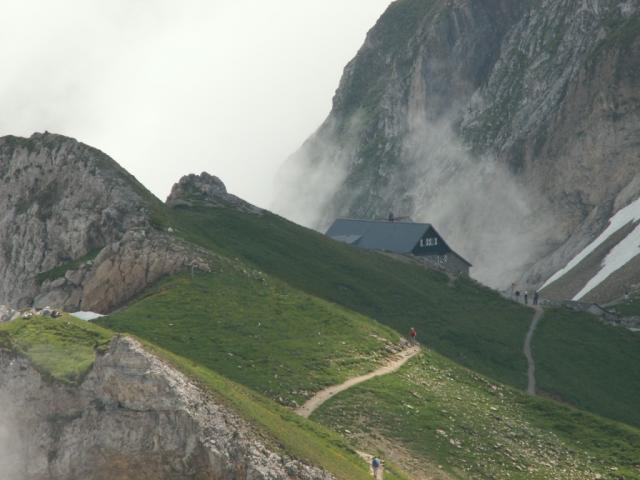 Rotsteinpass mit Berggasthaus