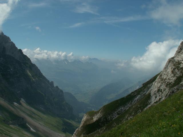 blauer Himmer im Toggenburg