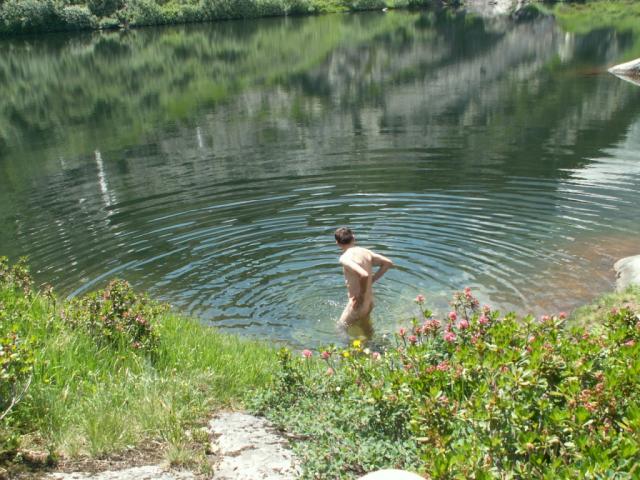 das Wasser hat 20 Grad !