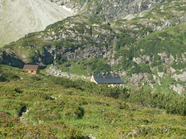 Blick zurück zur Kröntenhütte