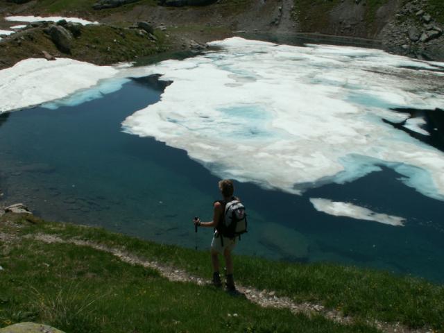 Mäusi vor dem Obersee