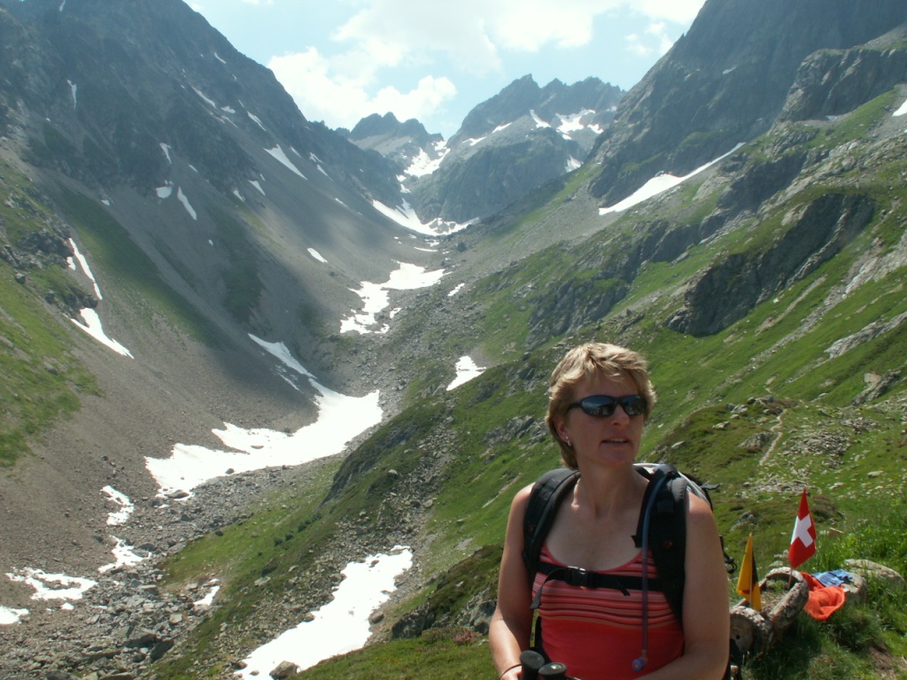 Mäusi im Hintergund der Sasspass