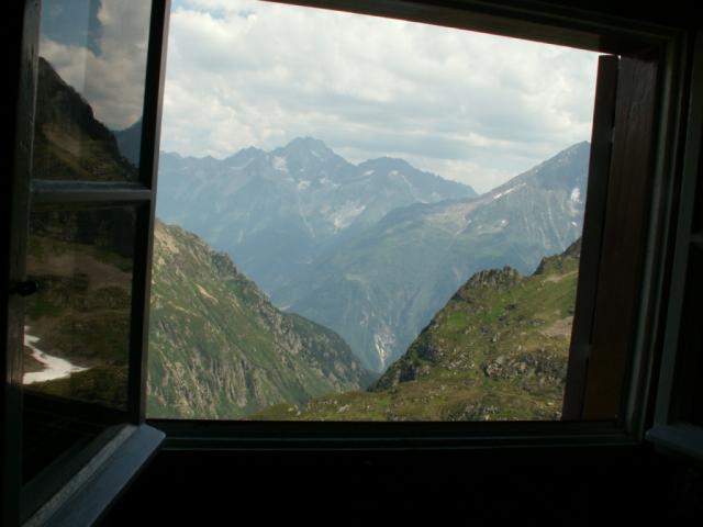 Blick vom Fenster