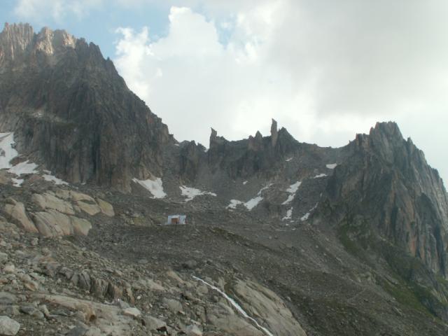 die Sidelenhütte mit "Kamel"