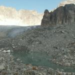 kleiner Gletschersee vor der Sidelenhütte