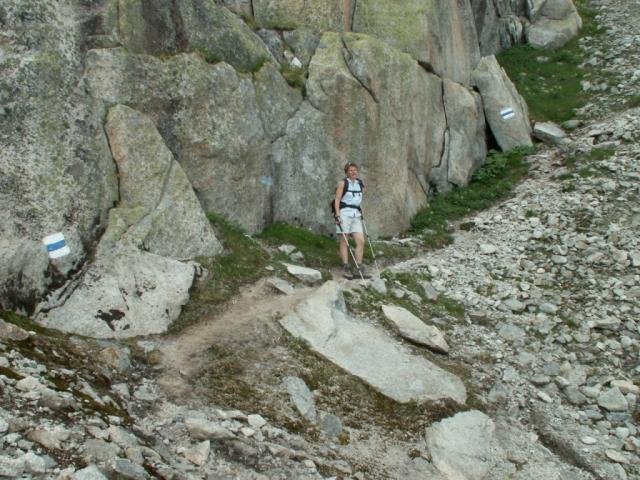 weiter Richtung Albert Heim Hütte