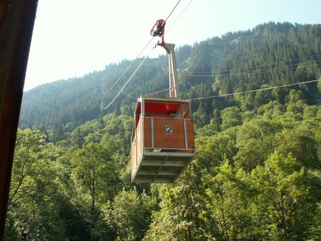 Seilbahn Ribi - Wannelen