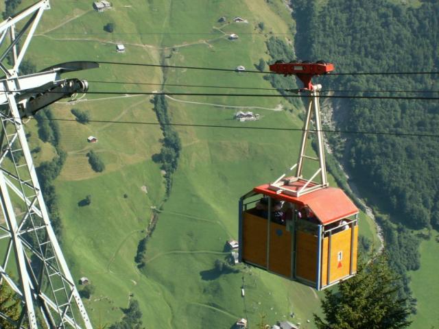 Seilbahn Ribi - Wannelen