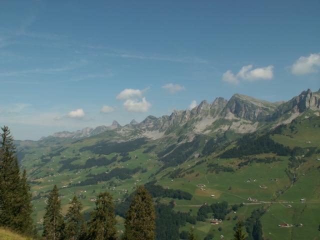 Schächental mit Rossstock-Chaiserstock und Schächentaler Windgällen