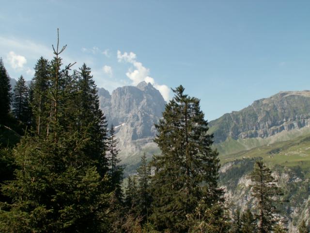 erster Blick Richtung Brunnital