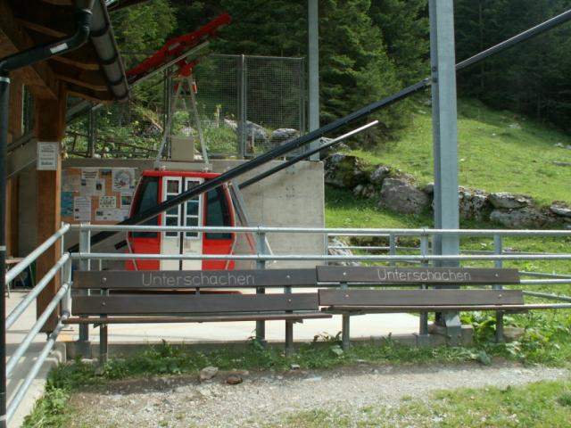 Talstation Seilbahn Sittlisalp