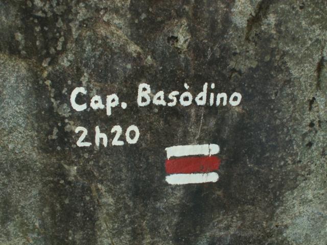 unser erstes Ziel Capanna Basodino