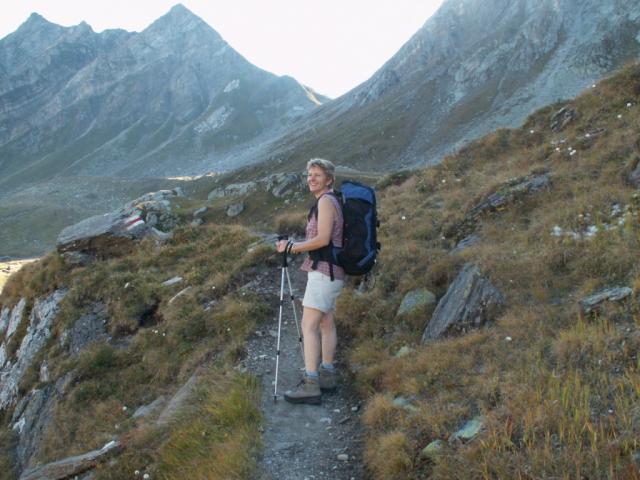 aufwärts Richtung Passo del Narèt