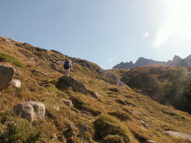 Mäusi Richtung Passo Campolungo