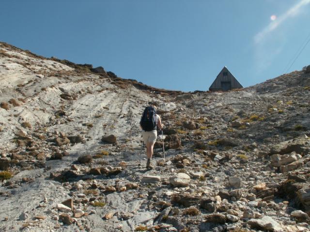 Mäusi erreicht der Passo Campolungo