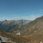 Blick zurück vom Passo Campolungo aus 2318 m.ü.M.