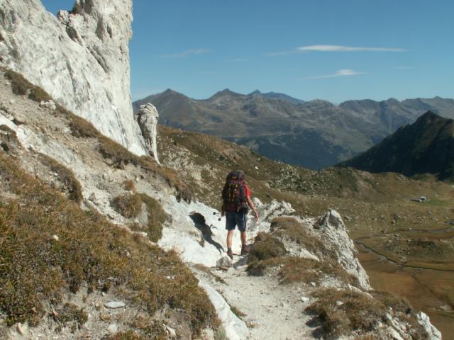 Franco läuft über Zuckerdolomit