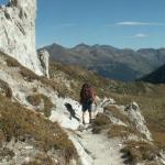 Franco läuft über Zuckerdolomit