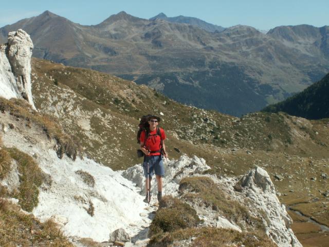 Franco, im Hintergrund Valle Leventina