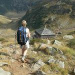 Mäusi erreicht die Campo Tencia Hütte