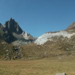 im Hintergund der Passo Campolungo