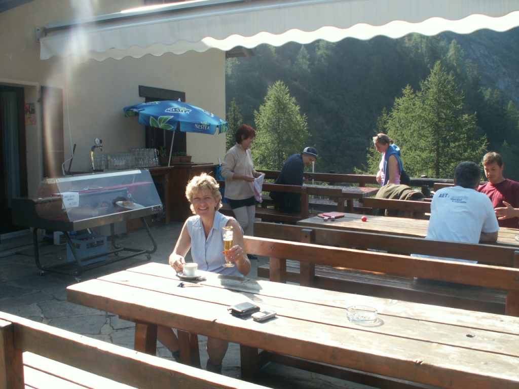 eine kleine Erfrischung haben wir uns verdient