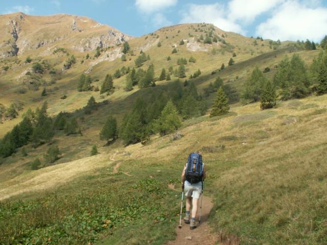 aufwärts zur Alpe Tremorgio