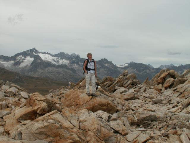 Mäusi auf dem Rottälligrat