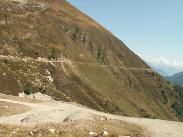 weiter auf dem Bedretto Höhenweg Richtung Gotthard Pass