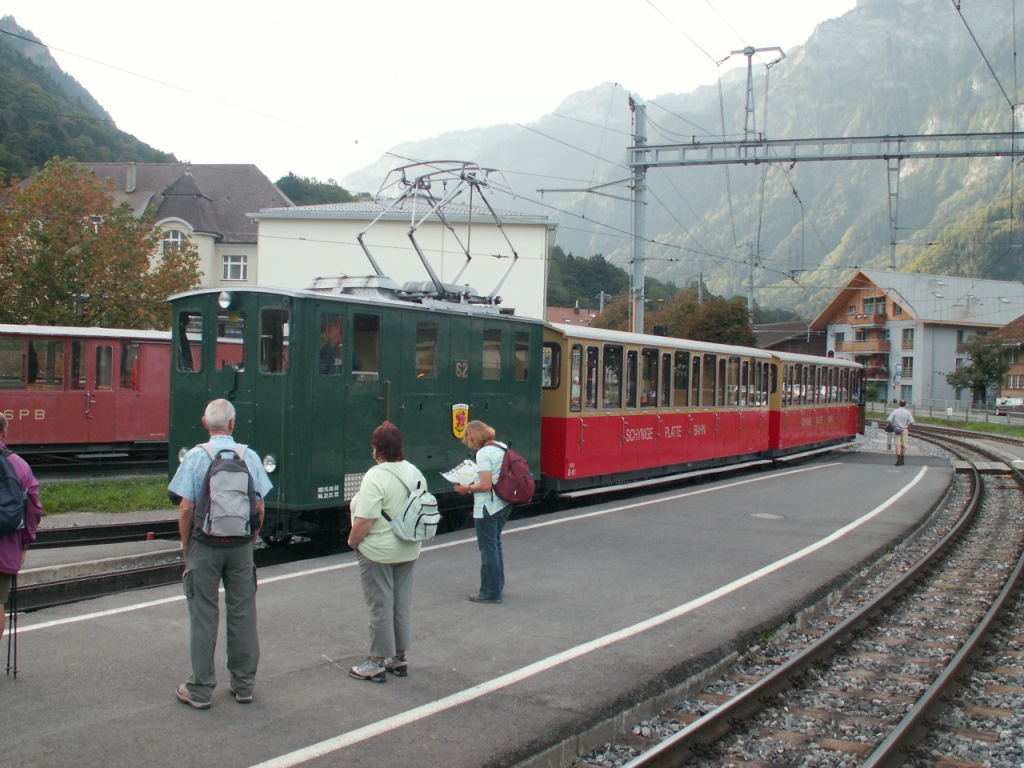 Einfahrt des Zuges