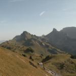 unten uns die Bahnstation Schynige Platte