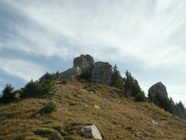 Blick Richtung Oberberghorn 2069 m.ü.M.