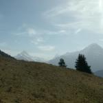 Schreckhorn, Finsteraarhorn und Eiger