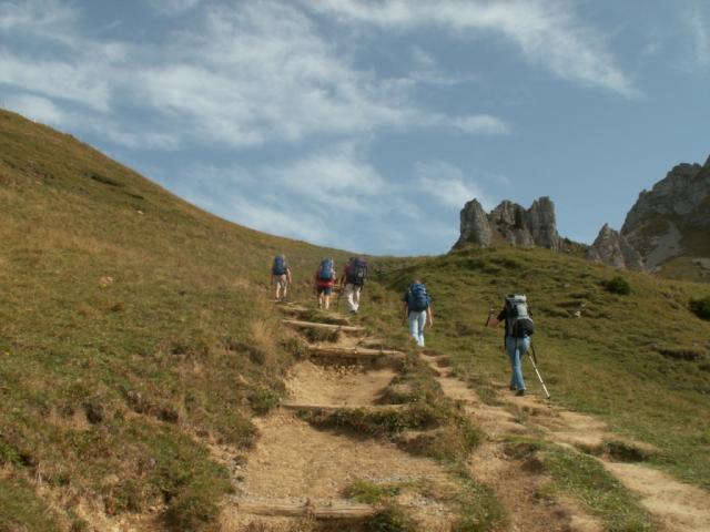 weiter Richtung Faulhorn
