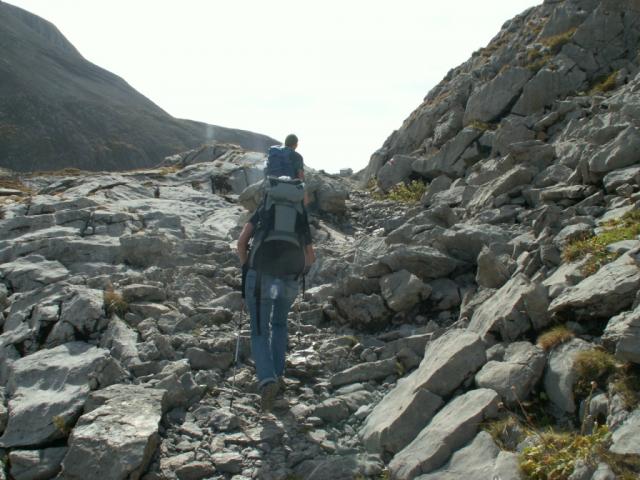 weiter Richtung Berghaus Männdlenen